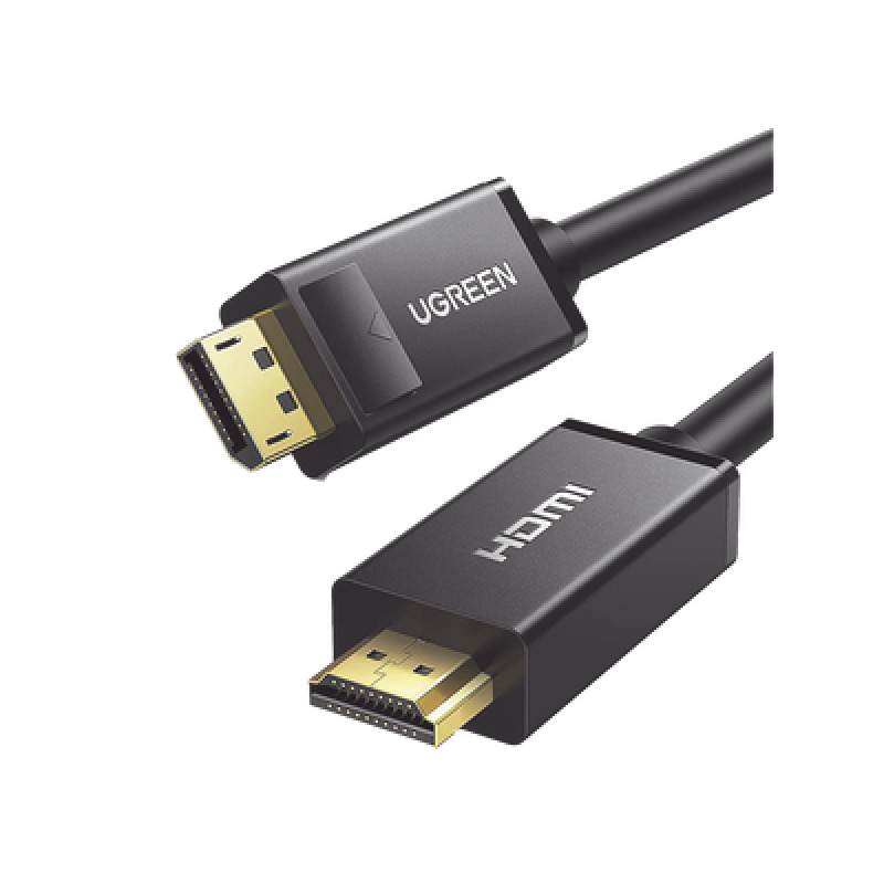 Cable DP Macho a HDMI Macho / Longitud 3m / Soporta 4K30Hz / Soporta 3D / Cobre Estañado 28AWG / Blindaje interno múltiple / Transmisión Unidireccional / Botón de Liberación / Chip de Última Generación image 2