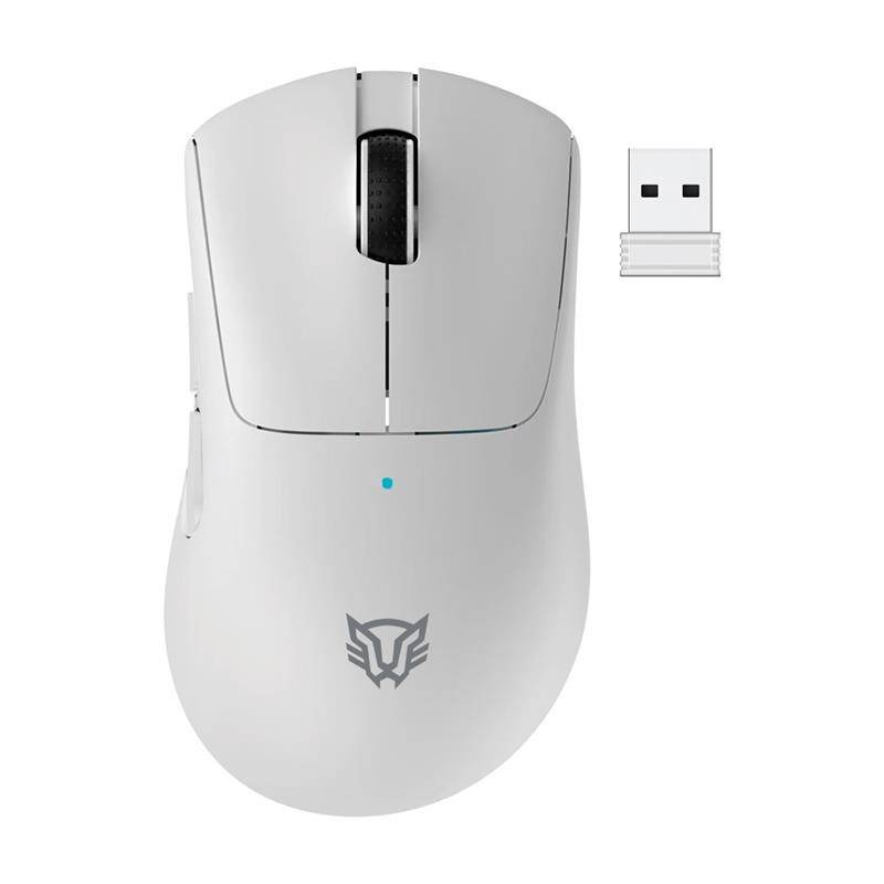 MOUSE GAMER BALAM RUSH DRIFT PERFORM MG5 / INALAMBRICO / RECARGABLE / 5 BOTONES / SENSOR OPTICO PAW3311, 12,000 DPI / BLANCO / BR-938556
