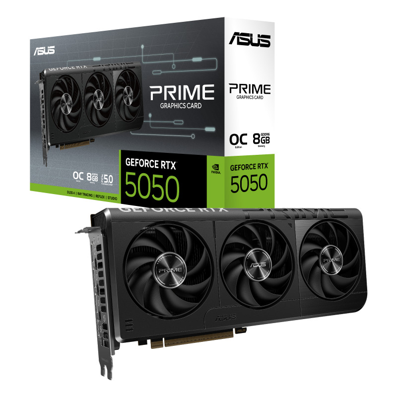 TARJETA DE VIDEO ASUS NVIDIA RTX5050 /PCIE X16 5.0 /8GB GDDR6 /HDMI /3X DP /ESTANDAR /GAMA MEDIA image 12