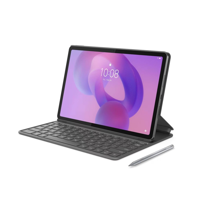 LENOVO IDEA TABLET TAB CON TECLADO Y PLUMA / TB336FU / MEDIATEK 6300 2.4GHZ / 8GB / 128GB / 11 PULG 2.5K 2560X1600 / LUNA GREY / ANDROID 15 / 1YR CENTRO DE SERVICIO