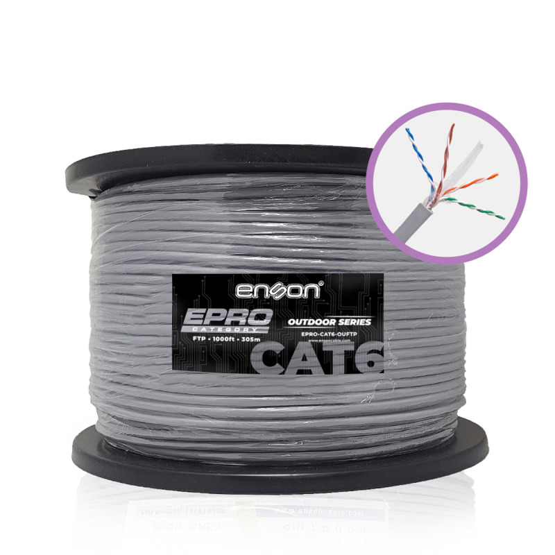 Enson EPRO-CAT6-OUFTP cable de red Multicolor 305 m F/UTP (FTP)