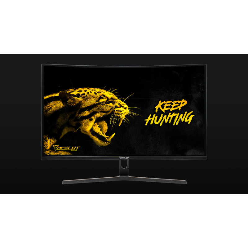 MONITOR CURVO OCELOT GAMER 27 CON 240 HZ 1MS DE TIEMPO DE RESPUESTA FULL HD 1920X1080