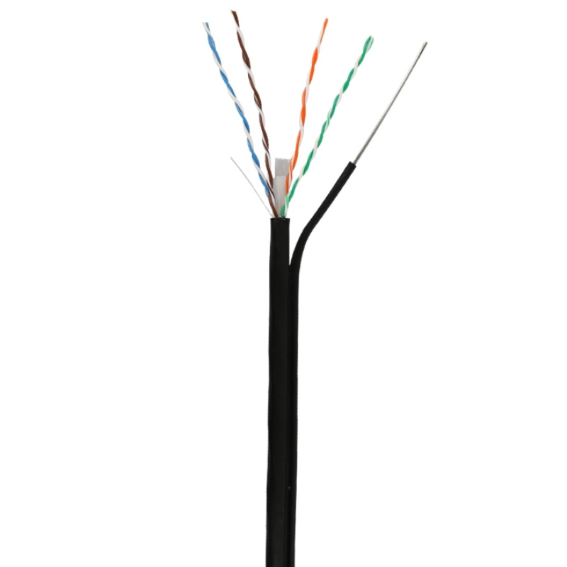 Enson 43164B305 cable de red Negro 305 m Cat6 U/UTP (UTP) image 3