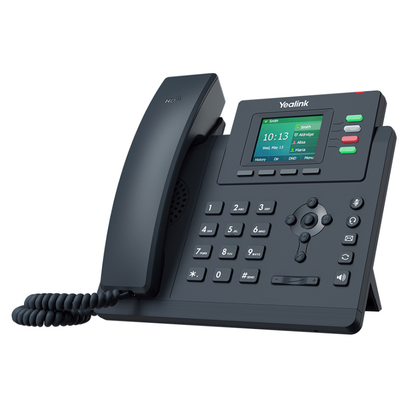 Teléfono IP Empresarial Yealink SIPT33G con Doble Puerto Gigabit Ethernet y 4 Líneas SIP