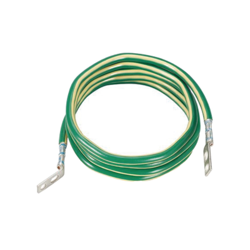 Jumper para Aterrizar Equipos 6 AWG con Terminal Doblada a 45 Grados LCC614JAWHL Para Conexión a Tierra y Terminal Recta LCC6  14JAWL Para Equipos  24 m de Largo image 4