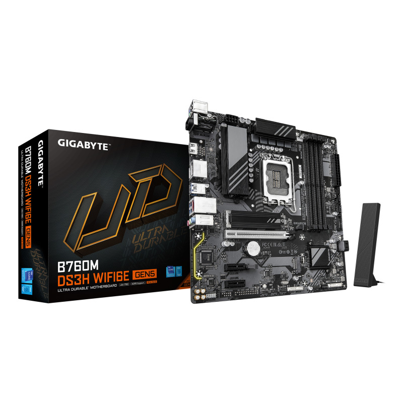 Motherboard GIGABYTE B760M DS3H WF6E GEN5    image 2