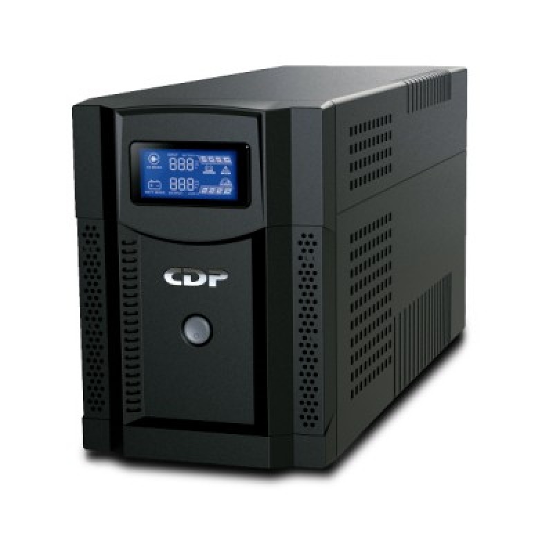 CDP UPRS 2008 UPS / 2000 VA / 1400W / Onda senoidal pura / Baterias 12V a 9AH X 2 / Interfaz de comunicación mediante USB / SOBRE PEDIDO image 2