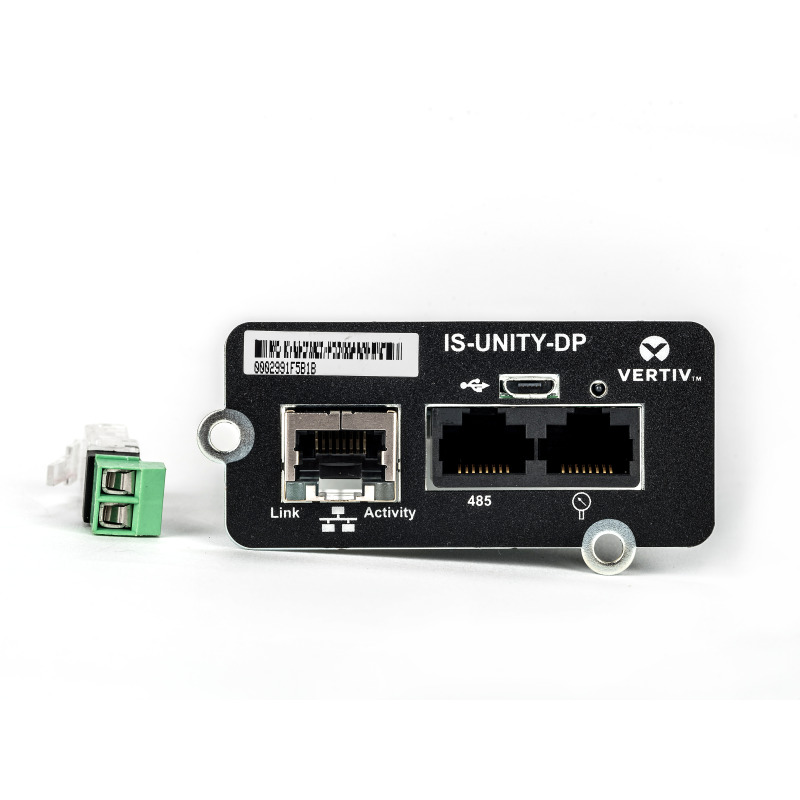 IP IS-UNITY-DP VERTIV INTELLSLOT TARJETA DE RED INTERNA, ETHERNET 100 MBITS (VERTIV INTELLSLOT, UNITY-DP-NETWORK CARD,IDEAL PARA EQUIPOS EXM) 1 AÑO DE GARANTIA. image 2