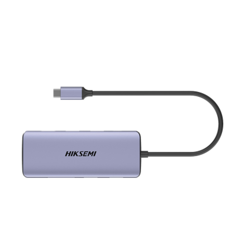 Hub Adaptador USB  C / 8 en 1 / 1 Salida HDMI 4K / 1 Salida USB 20 / 3 Salidas USB 30 / 1 Salida SD Memoria SD / 1 Salida TF Micro SD / 1 Entrada USB  C Carga Rapida / 100 Watts