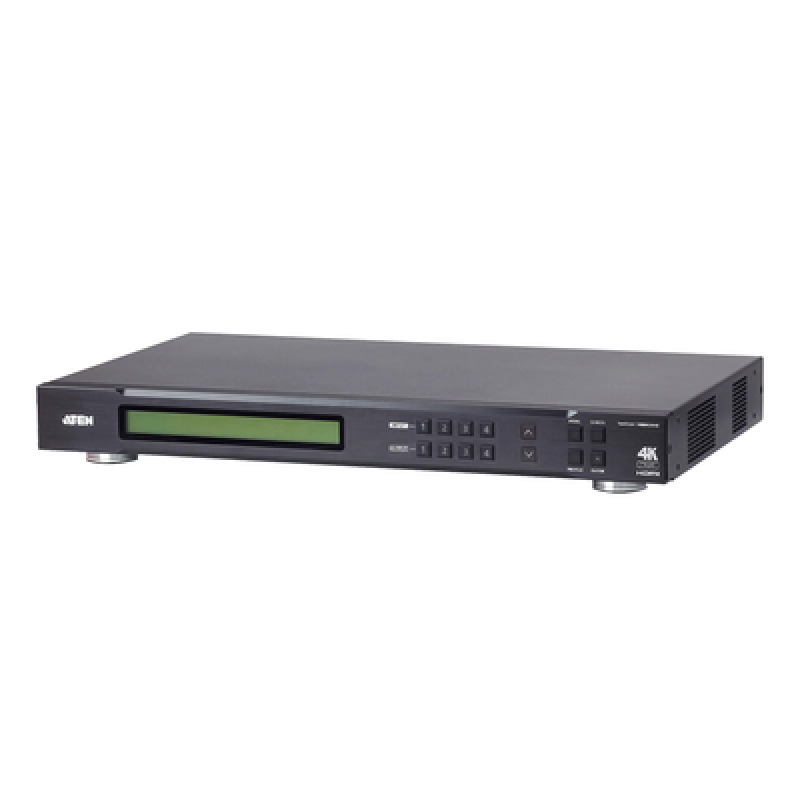 Switch Matricial | 4x4 | True 4K |  4096x2160 / 384 x2160 a 60 Hz  | HDR 444 | HDCP 22 | Diferentes Métodos de Control | EDID Expert