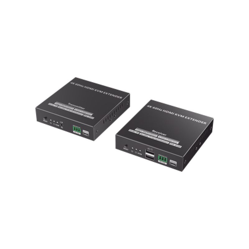 Kit Extensor KVM HDMI y USB hasta 120 metros | Transmite el Video y Controla tu DVR vía USB a distancia | Soporta resolución 4K 60Hz | Cat 6 6a y 7 | Salida Loop en el Tx para visualización local image 2