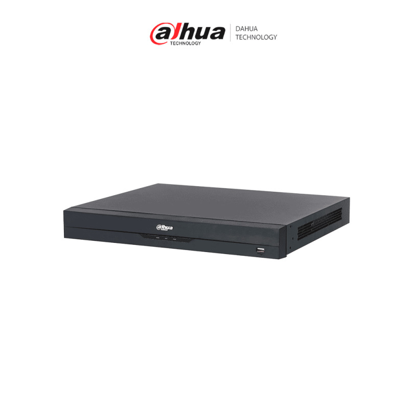 DAHUA DHI-NVR5208-8P-EI2 - NVR WizSense/ de 8 MP/ 8 canales IP/ AcuPick/ 8 puertos PoE/ Smart H.265+/ detección y reconocimiento facial/20 bases de datos de rostros/ 2 puertos SATA/ SMD Plus/ HDMI 8K/ IA por Cámara (ANPR, Conteo de personas,  PPE)