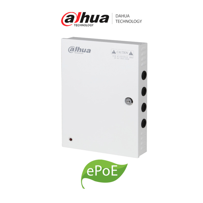 DAHUA DH-PFM343-19CH - Fuente de Poder de 12 Vcc 20 Ampers/ Con Distribuidor para 19  Camaras/  Fusibles Intercambiables/ Voltaje de Entrada de 90 a 264 Vac/ Gabinete Metalico con Cerradura/ Protección contra Descargas/ image 2