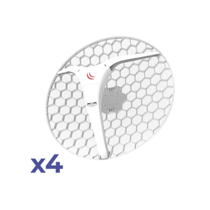 LHG XL 5 ac 4 Pack CPE y PtP en 5GHz  80211 a/n/ac con Antena de Rejilla de 27dBi Ahora con Más Velocidad y Mayor Distancia image 2
