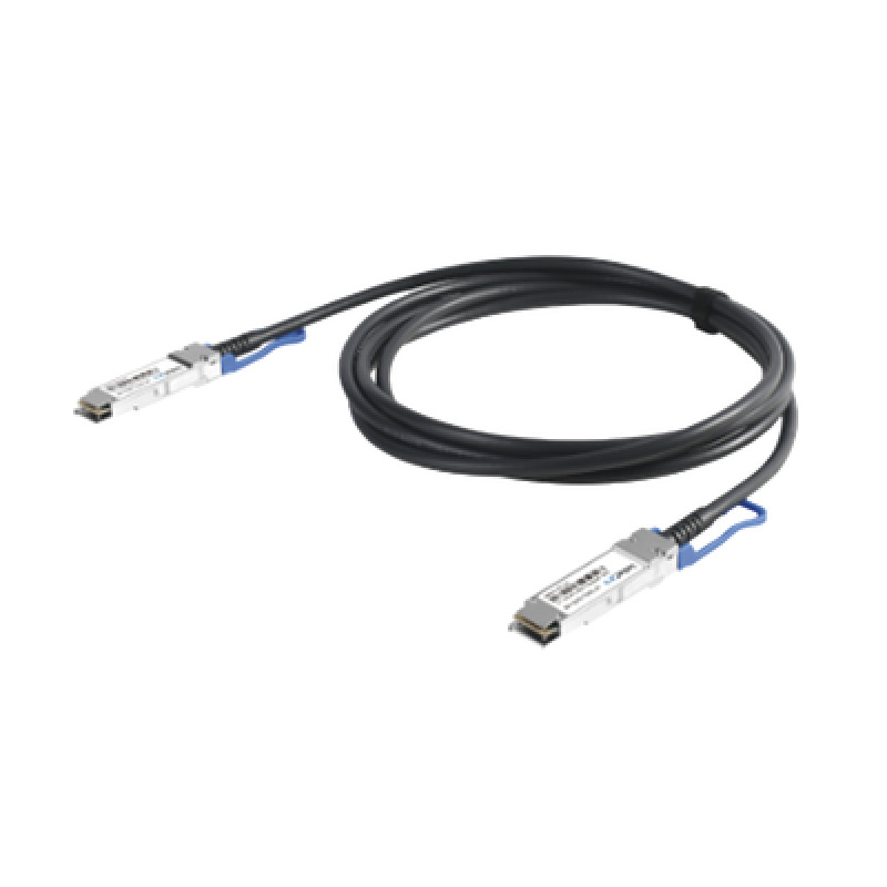 Cable DAC QSFP28 de 100 Gbps a 100 Gbps / Passive Direct Attach Copper Twinax Cable / Longitud 1 metro image 2
