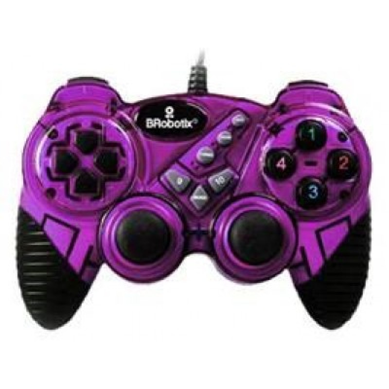 BRobotix 751899M control de juego Púrpura USB 2.0 Gamepad PC, Playstation 3 image 3