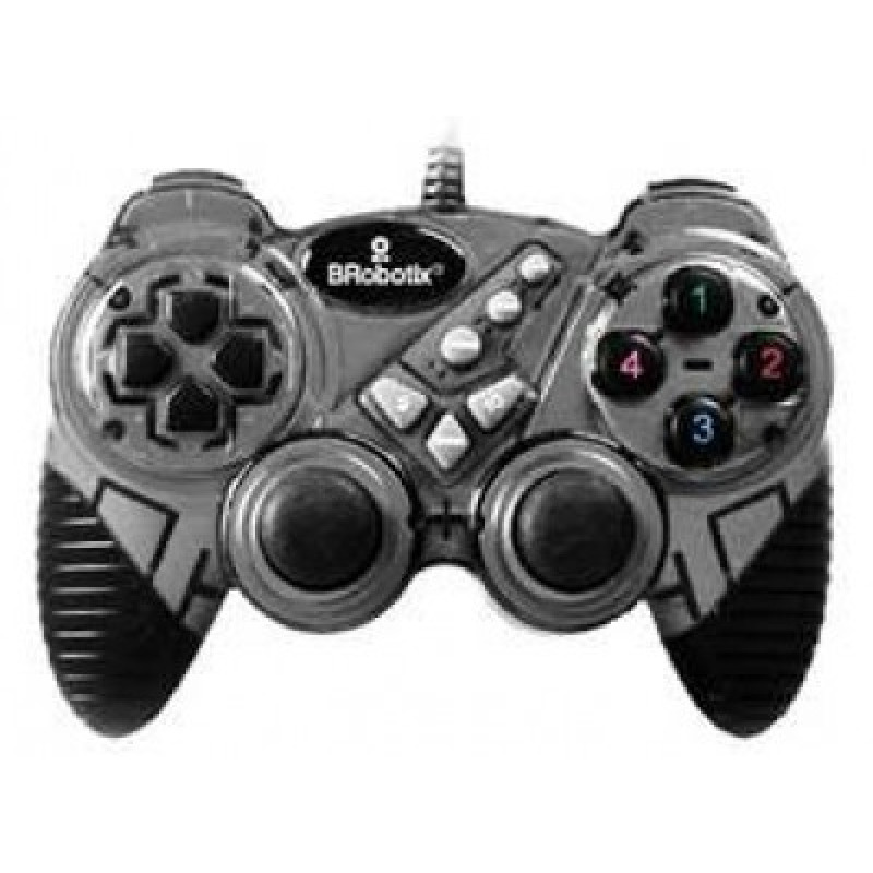 BRobotix 751899G control de juego Gris USB 2.0 Gamepad PC, Playstation 3 image 3