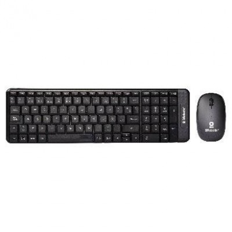 Kit Teclado y Mouse Brobotix Inalambrico Multimedia Negro image 3