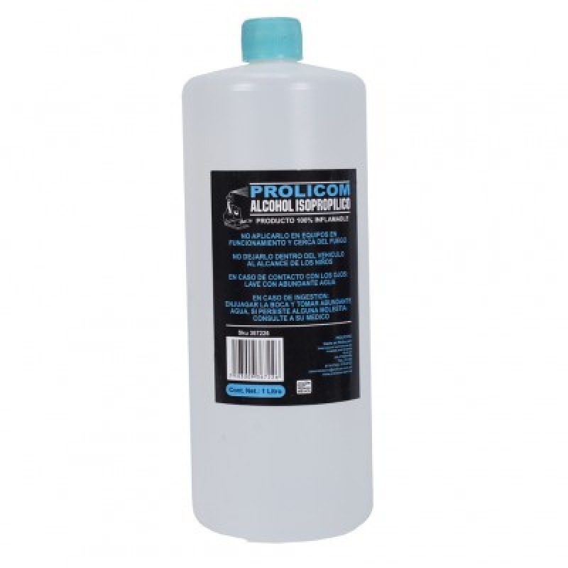 ALCOHOL ISOPROPILICO 1 LITRO image 2