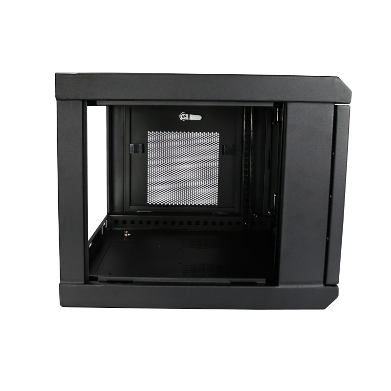 GABINETE RACK DE SERVIDORES 6U DE 19 PARA MONTAJE - CON PROFUNDIDAD AJUSTABLE DE 38CM/15 Y CIERRE DE SEGURIDAD - VENTILACION, ESTANTE Y CINTA DE GANCHO Y FELPA - ENSAMBLADO STARTECH.COM image 4