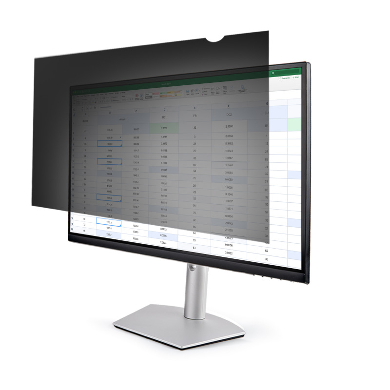 FILTRO DE PRIVACIDAD DE COMPUTADORA PARA MONITOR DE 27 PULGADAS - PROTECTOR DE SEGURIDAD PARA PANTALLA - PARA REDUCIR LA LUZ AZUL - PANTALLA ANCHA DE 16:9 - MATE/BRILLANTE - +/-30 GRADOS