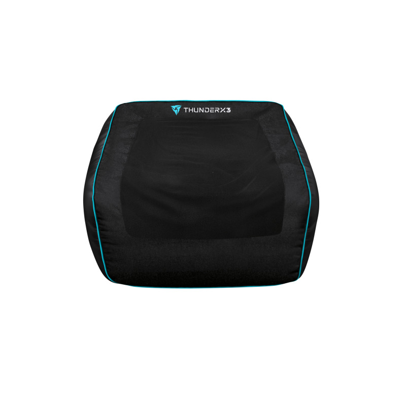 SILLON PUFF THUNDER DB5 NEGRO/CYAN
