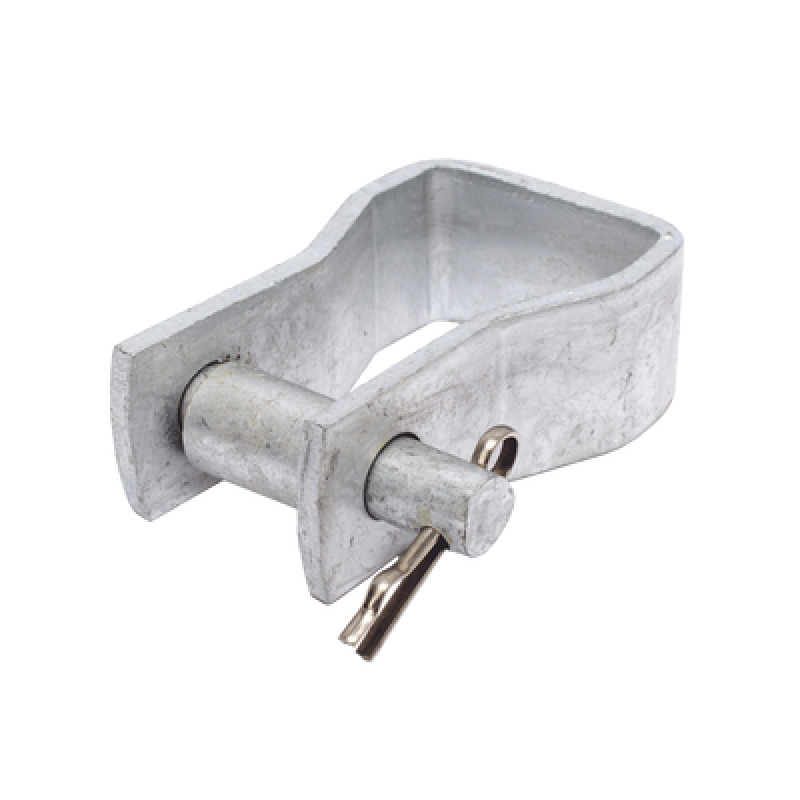 Herraje tipo D grande con chaveta