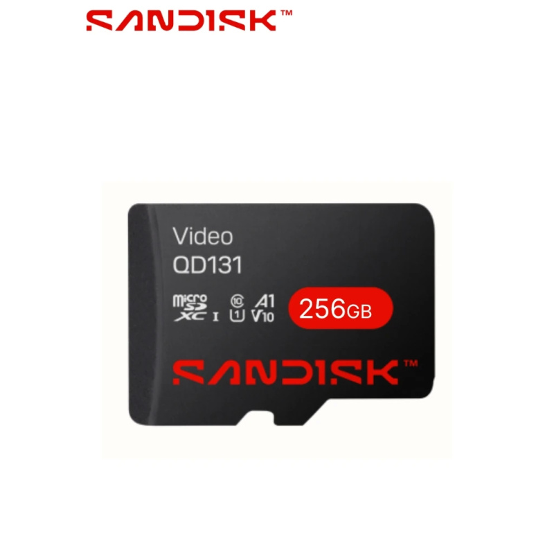 MEMORIA MICROSD SDXC SANDISK 256GB (SDSDQAS5-256G-BP) VIDEO, QD131, UHS-I