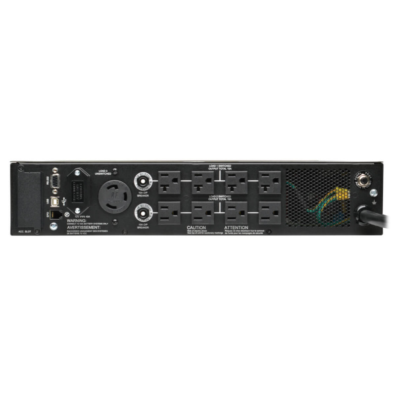 NOBREAK TRIPP LITE SU3000RTXLCD2U SERIES SMARTONLINE 3000VA 2700 W 120 V UPS DE DOBLE CONVERSIóN - 7 TOMAS DE CORRIENTE, FUNCIONAMIENTO AMPLIADO, OPCIóN DE TARJETA DE RED, LCD, USB, DB9, 2U EN RACK/T image 5