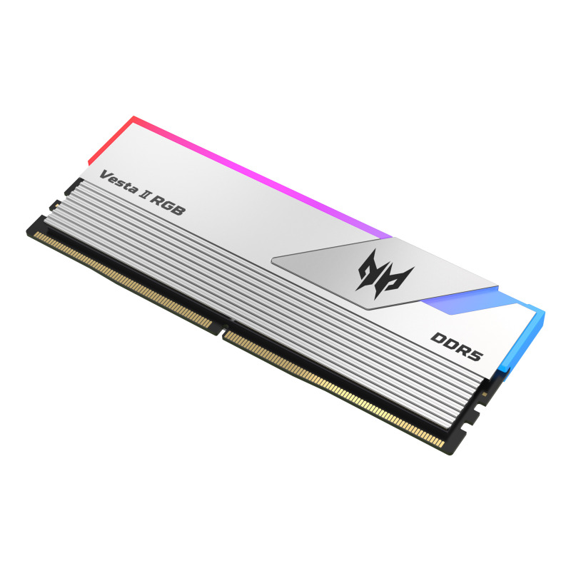 MEMORIA DIMM DDR5 PREDATOR (BL.9BWWR.379) VESTA II, RGB, 32GB (2X16GB), PLATA, 6000 MTS, CL32 image 2