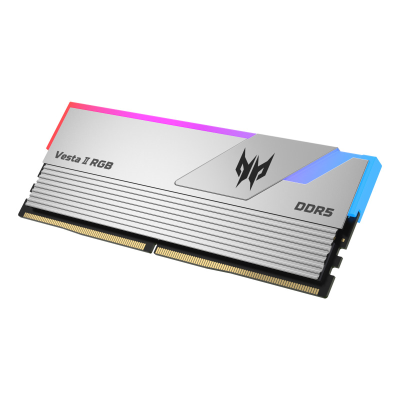 MEMORIA DIMM DDR5 PREDATOR (BL.9BWWR.379) VESTA II, RGB, 32GB (2X16GB), PLATA, 6000 MTS, CL32 image 3