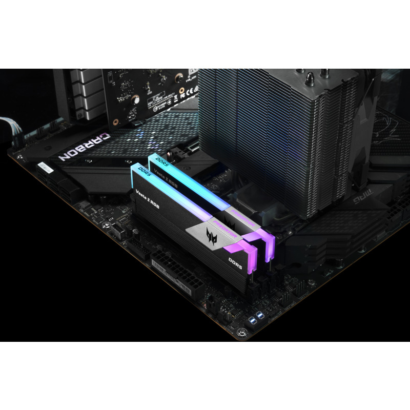 MEMORIA DIMM DDR5 PREDATOR (BL.9BWWR.379) VESTA II, RGB, 32GB (2X16GB), PLATA, 6000 MTS, CL32 image 15