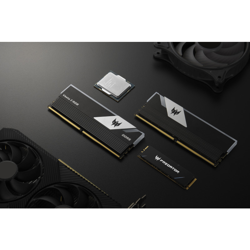 MEMORIA DIMM DDR5 PREDATOR (BL.9BWWR.379) VESTA II, RGB, 32GB (2X16GB), PLATA, 6000 MTS, CL32 image 18
