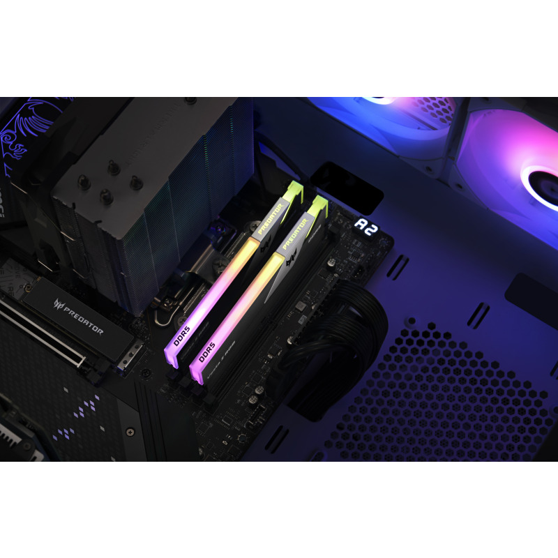 MEMORIA DIMM DDR5 PREDATOR (BL.9BWWR.379) VESTA II, RGB, 32GB (2X16GB), PLATA, 6000 MTS, CL32 image 19