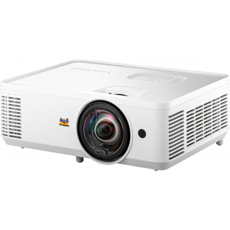 VIDEOPROYECTOR VIEWSONIC DLP PS502W WXGA (1280X800) /TIRO CORTO /4000 LUMENS / HDMI X 2/ VGA IN/ VGA OUT/ USB-A/ RS-232 / 12,000 HORAS/ BOCINA INTERNA