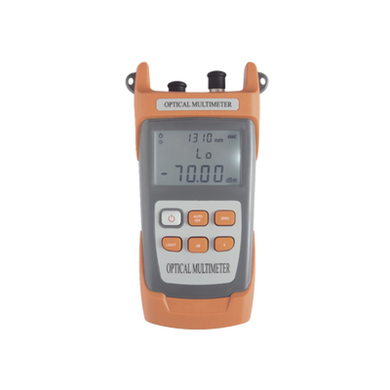 Medidor de Potencia para Fibra Óptica OPM / Soporta Fibra Monomodo y Multimodo / Soporta función VFL / Compatible con Conectores SC FC y ST image 2