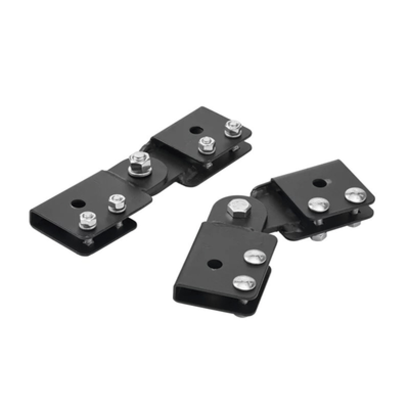 Accesorio de Empalme Unión Para Conexión de Subidas o Bajadas Con Escalerilla Recta de Acero Color Negro image 2