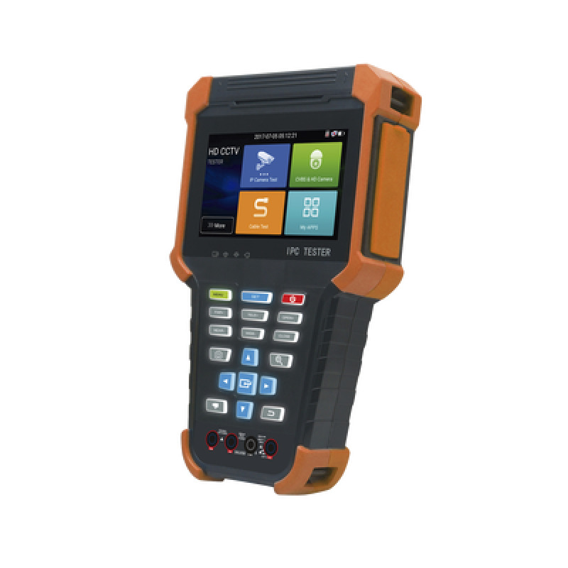 Tester de video de 4 / Prueba de cámara analógica / Prueba de cámara IP soporte 4K H264 y H265 / TVI de 8 MP CVI de 8 MP AHD de 8 MP / Multímetro digital / Entrada HDMI
