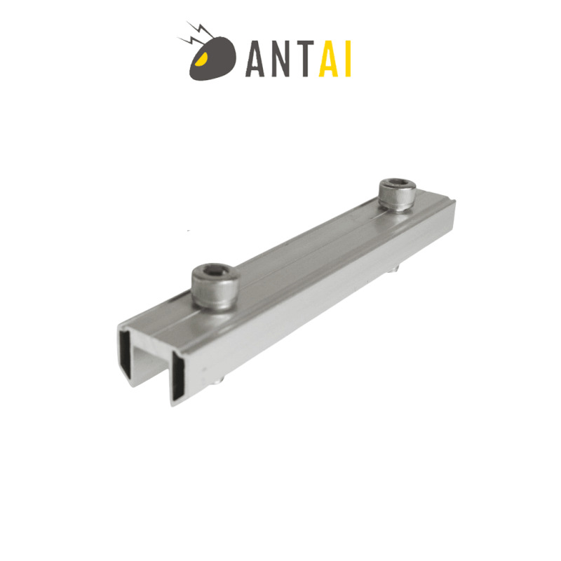 Empalme de Riel - Rail Splice  Aluminio anodizado de alta resistencia - ANTAI SOLAR