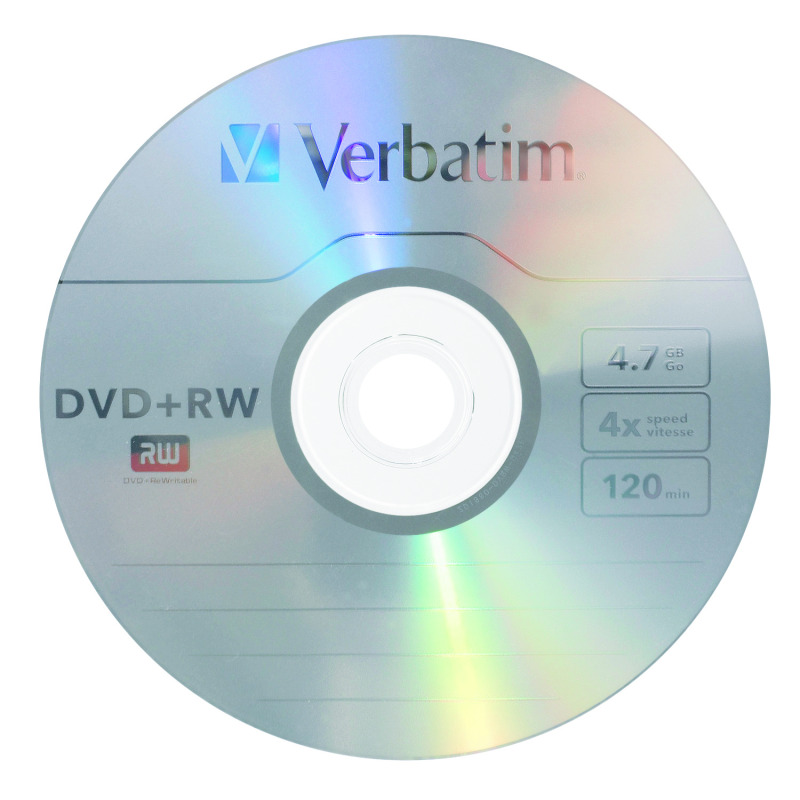 Discos Virgenes Verbatim para DVD  DVD+RW 4x 4.7GB con 10 Piezas image 2
