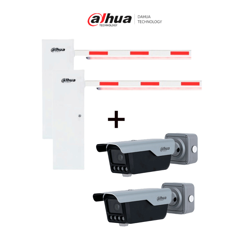 DAHUA DHIITC413062LED - Paquete Inteligente de Acceso Vehicular con Reconocimiento de Placas