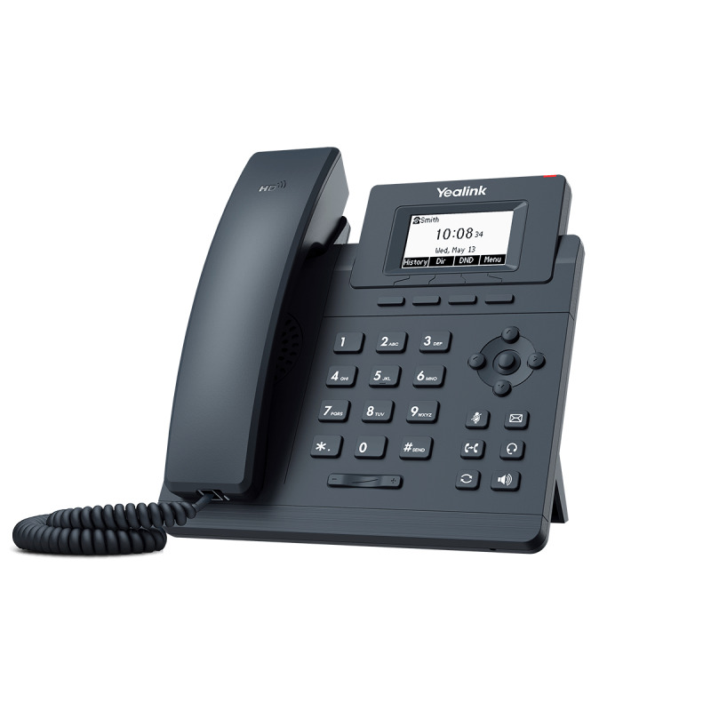 Teléfono IP Empresarial Yealink SIP T30P con 1 Línea SIP y Conferencia de hasta 5 Participantes