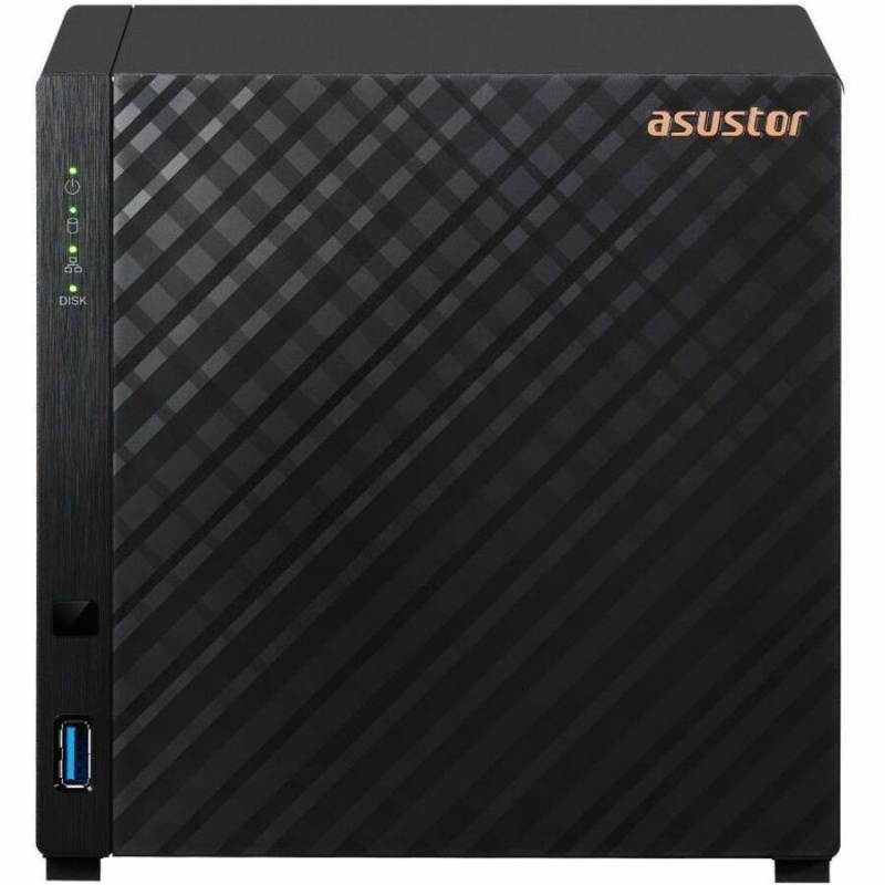 NAS ASUSTOR (AS1204T) DRIVESTOR 4, REALTEK 1.7GHZ, 1GB DDR4, 4 BAHIAS 3.5" SATA HDD