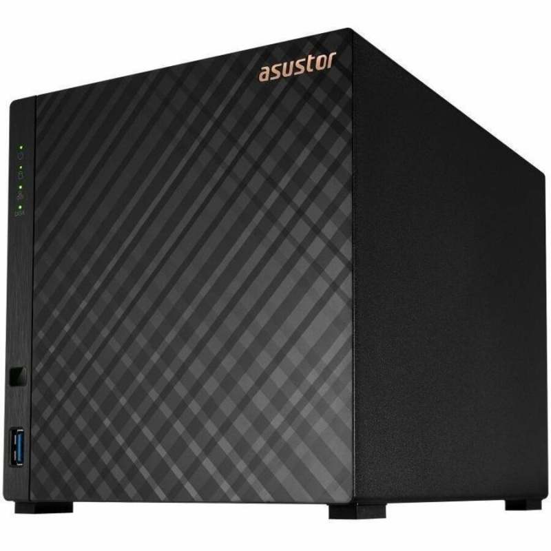 NAS ASUSTOR (AS1204T) DRIVESTOR 4, REALTEK 1.7GHZ, 1GB DDR4, 4 BAHIAS 3.5" SATA HDD image 2