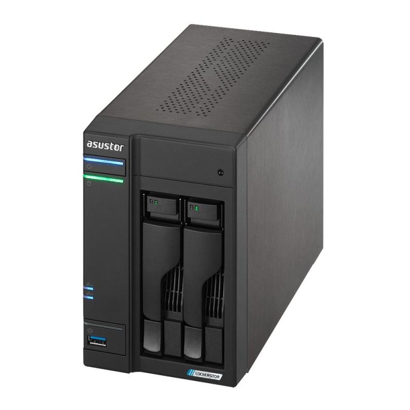 NAS ASUSTOR (AS6702T V2) LOCKERSTOR 2 GEN2, CELERON N5105, 4GB, 4 RANURAS M.2, 2 BAHIAS 3.5"/2.5" image 3