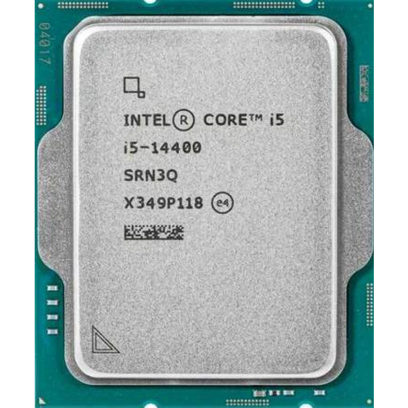 Procesador Intel Core i5-14400 SIN EMPAQUE con disipador y graficos LGA 1700 14a Gen 10Core 2.5Ghz 65w Tray OEM