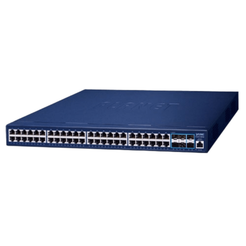 Switch Gestionado Capa 3 / 48 Puertos Gigabit  6 Puertos 10G SFP / Routing IPv4/IPv6 / NMS Integrado / QoS Avanzado / Seguridad Empresarial