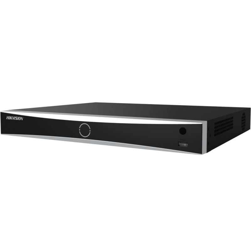 AcuSeek NVR 12 Megapixel 4K / 32 canales IP / 16 Puertos PoE / Recocimiento Facial / AcuSense Evita Falsas Alarmas / 2 Bahías de Disco Duro / HDMI en 4K / Alarmas I/O / 300 Metros PoE Modo Extendido