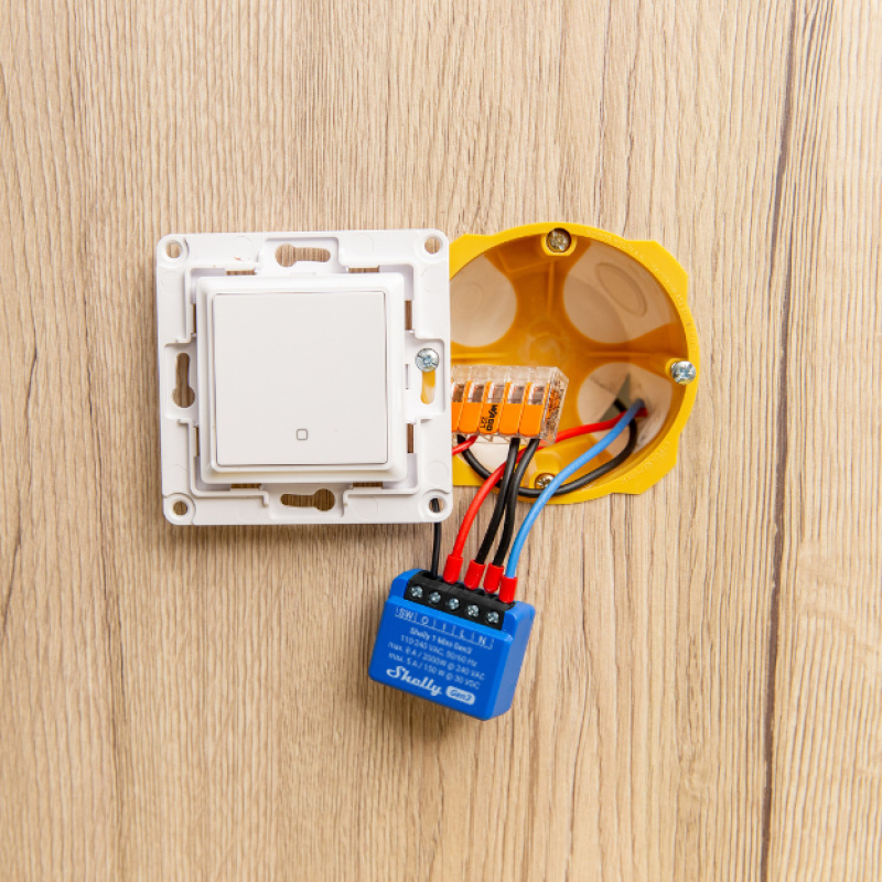 Mini Relevador inalámbrico inteligente 1 salida de contacto seco compatible con asistentes de voz Alexa y GoogleHome image 4