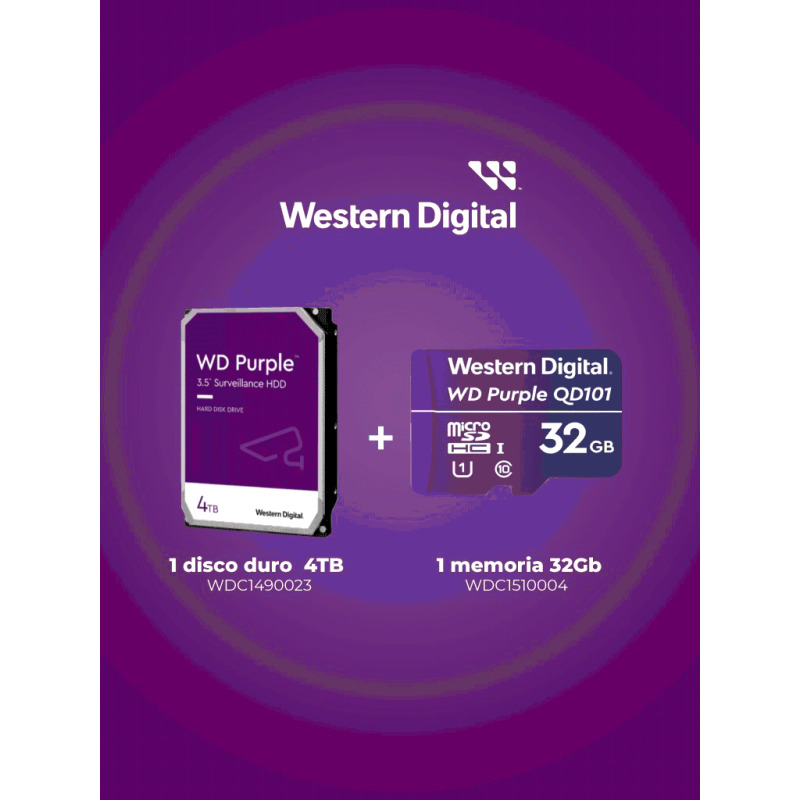 Disco Duro PURPLE de 4TB / 3 AÑOS DE GARANTÍA / Para Videovigilancia image 5